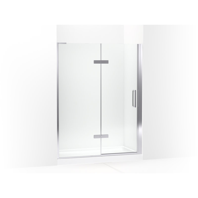 Composed Frameless Pivot Shower Door