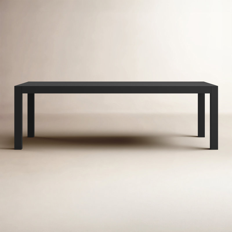 Isador Solid Wood Dining Table, Dry Wash Poplar, 30" H x 96" L x 42" W