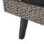 Accoudoir droit pour canapé Patio Tahiti, gris