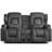 Loveseat Rocker Recliner Sofa, Dual Reclining Couches With Console, Manual Reclinable Double Seat 2 Person Recliner, Rv Movie Seating For Travel Trailers Living Room-1362505021