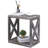 Cherra Solid Wood Floor Shelf End Table with Storage-1209837441