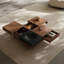 Solid Coffee Table with Storage