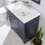 Meuble-lavabo simple avec comptoir 30,5 po Bainbridge