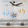 Fundora Ceiling Fan with LED Lights