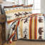  Ensemble de courtepointe en microfibre multicolore-793186198