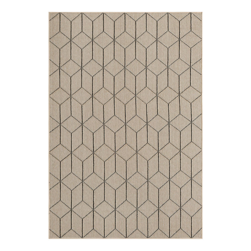 Indoor/Outdoor Trellis Area Rug, Rectangle 5'3" x 8'