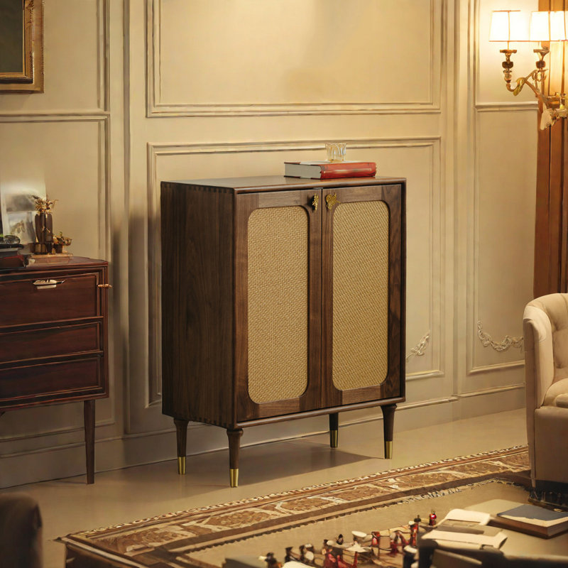 Armoire d'appoint moderne et rétro