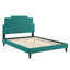 Lit plateforme en velours Modway Lindsey-21155203-130425007