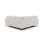 Canapé modulaire (repose-pieds non inclus), blanc