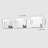 Darlynda 3 - Light Dimmable LED Vanity Light