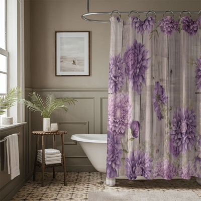 Lavender Evenings - Rideau de douche Premium