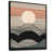 Black Floater Framed selected