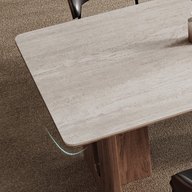 Ensemble de salle à manger en bois massif Delifeng, H 29,5 po x L 55,1 po x l 31,4 po