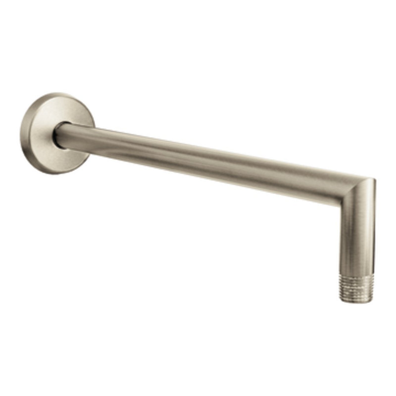 Arris Shower Arm, Brushed Nickel