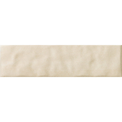 Cotto Charm 3"X10" Ceramic Undulating Brick Wall Tile