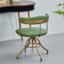 Chaise de bureau pivotante en cuir véritable Avante-1150320929