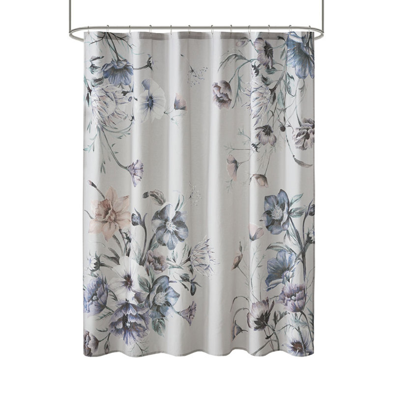 Rideau de douche en coton