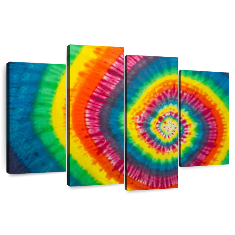 Avery Spiral Tie Dye Abstract, 32" H x 52" W