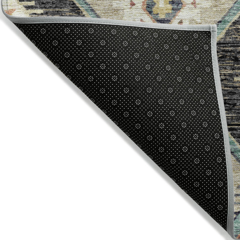 Tapis marocain intérieur / extérieur lavable à la machine Husby ACN2210, Rectangle 10 pi x 14 pi