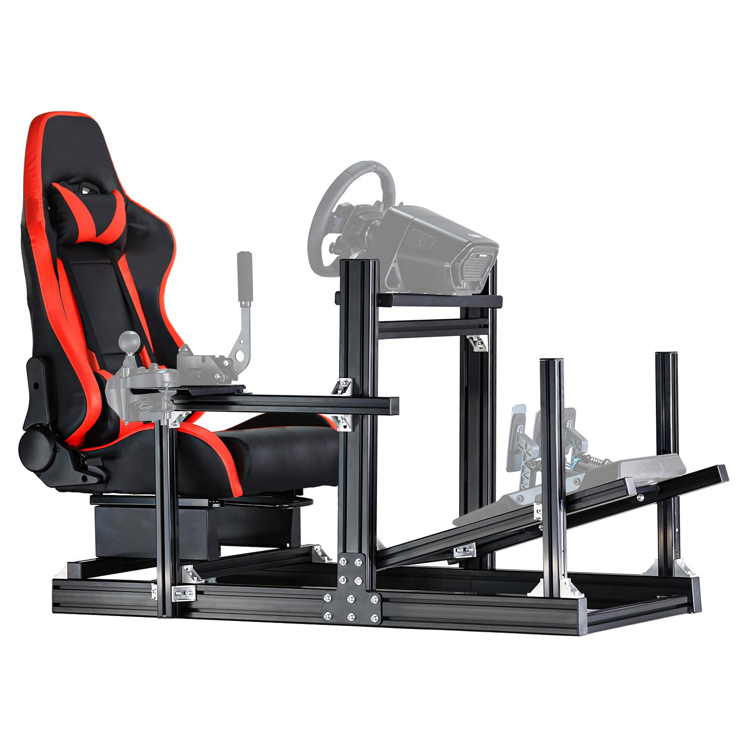 Anman F1 Stable Racing Simulator Cockpit Stand With Ergonomic Seat Fit ...