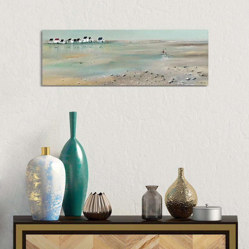 Front Line I by Jean Jauneau - Wrapped Canvas Panoramic Print, 30.48 cm H x 91.44 cm W x 1.91 cm D