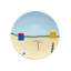 Destination Mer Porcelain Salad/Dessert Plate