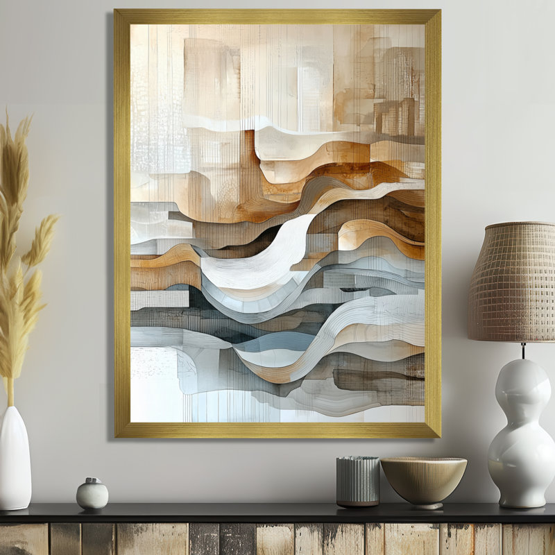 Noriane - Abstract Canvas Wall Art, H 44 po x l 34 po, Reproduction encadrée d'une seule photo noire