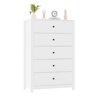 Commode 5 tiroirs en bois Modern