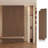 2pc x 94.5" x 24" 3D Acoustic/Sound proof Wood Slat Wall Panels(2 Piece/31.5 sq. ft.)-121847363-128487615