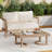 Treve 2 - Person Patio Conversation Set with Cushions