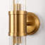 3 In 2-Light Chrome Crystal Bathroom Wall Sconce, Vertical Horizontal Wall Mount Vanity Light Fixture-962632536