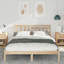 With Headboard Wax Solid Pine Wood-1128027252-1128027251