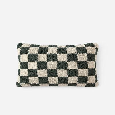 Checkerboard Checkered Throw Pillow