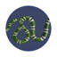 Sous-verres ronds en cuir Serpent-119015236