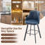 Tabouret de comptoir pivotant à dossier haut-1062417567-1062960130-1062960131
