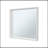 Medicine Cabinet 23.6" H, 1 Shelf, 1 Mirror, White - Bathroom
