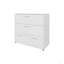 Commode Oto avec 4 tiroirs spacieux, blanc