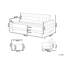 Cherry 3 Seater Velvet Sleeper-41510242