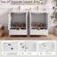 Meuble-lavabo flexible 48 po et lavabo, rangement moderne en MDF pour la maison