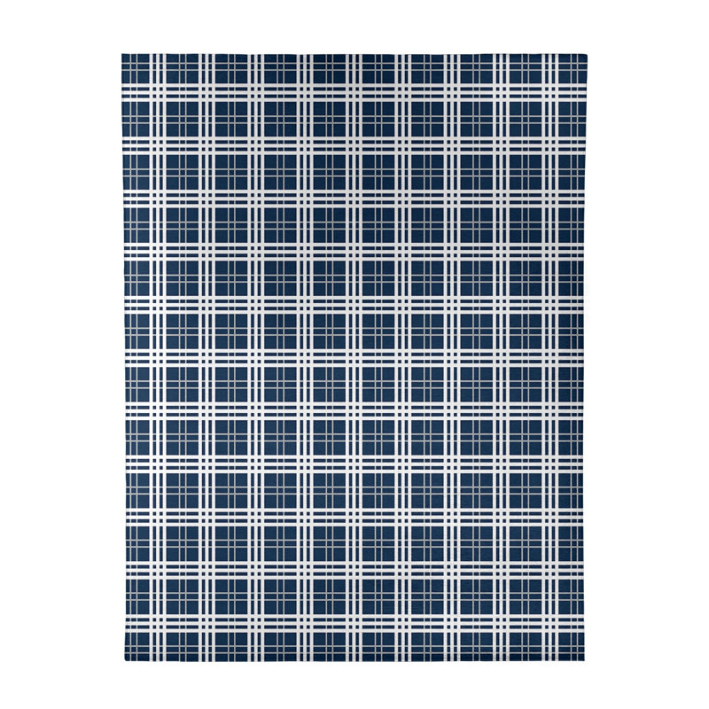 Plaid Indoor Rug, Rectangle 9' x 12'