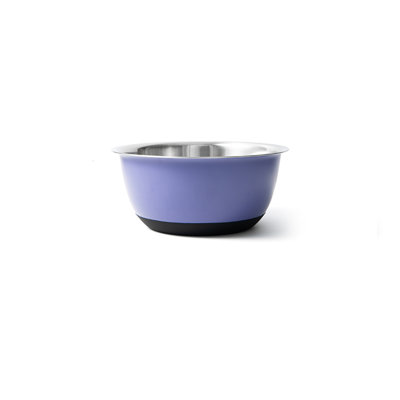 Purple Stainless Steel Mixing Bowl, 4.25 Quart Capacity
