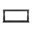 Console rétro à grain de bois rétro avec tablette inférieure et quatre pieds de vase, convient au vestibule, au couloir, au salon, à la chambre à coucher-114230422