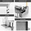 Stainless Steel Dish Rack With Drainage And Utensil Holders For Kitchen Countertops