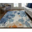 Floral Area Rug in Blue-1668877509