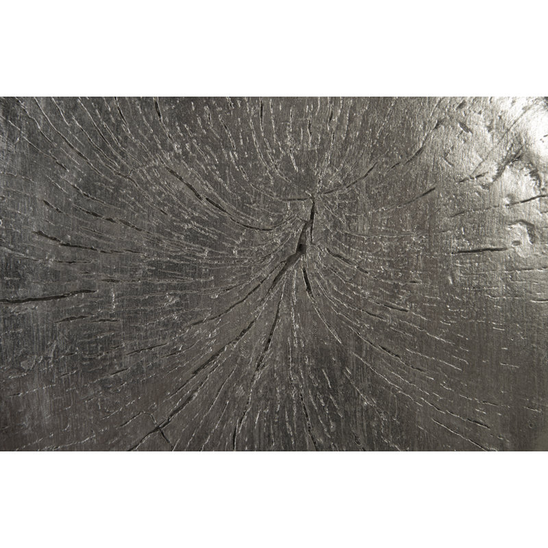 Log Wall Tile, Silver Leaf