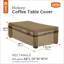 Couverture de table de patio Hickory