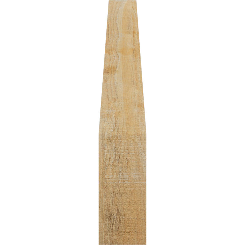 Attelle de genou Funston, Sapin de Douglas, Brute, H 26 po x l 4 po x P 22 po