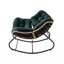 Fleece Fabric；Iron Rocking Chair-1993216751