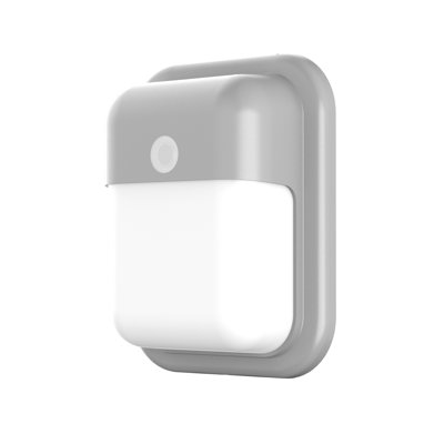 AFX PATW0608LAJENTG Patton 8 In. LED Outdoor Wall Sconce W/ Photocell Grey, 30/40/50k