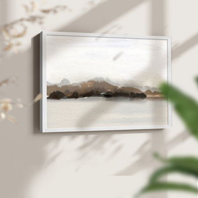 Slauson Mountain at Dusk - Reproduction encadrée - Restickable